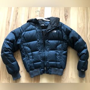 The North Face 550 Navy Puffer